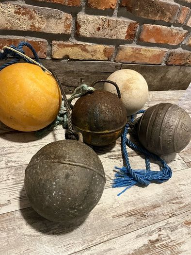 vintage  buoys
