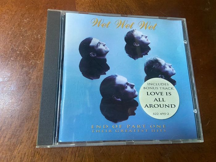 Wet Wet Wet Greatest Hits CD End of Part 1