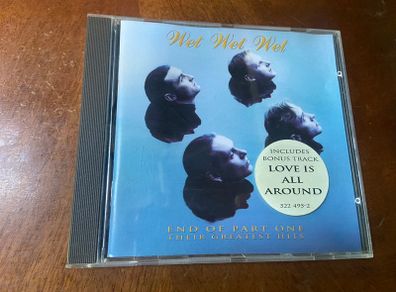 Wet Wet Wet Greatest Hits CD End of Part 1
