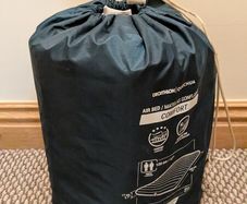 Inflatable camping mattress