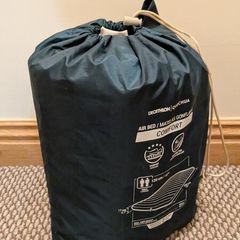 Inflatable camping mattress