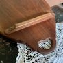 Superb Art Nouveau Style Vintage Handcarved Tray with Lilypad Design Image 8