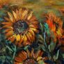 Sun-Kissed Sunflowers Original Acrylic Painting by ArtH2O Image 5