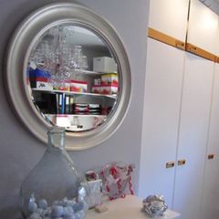 Large silver Mirror