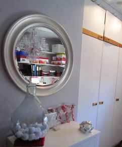 Large silver Mirror
