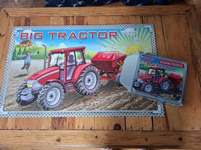 Big Tractor Floor Puzzle
