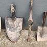 Gardening/ Builders spade blades pick axe blade, garden shovel blade, half moon lawn cutter Image 2