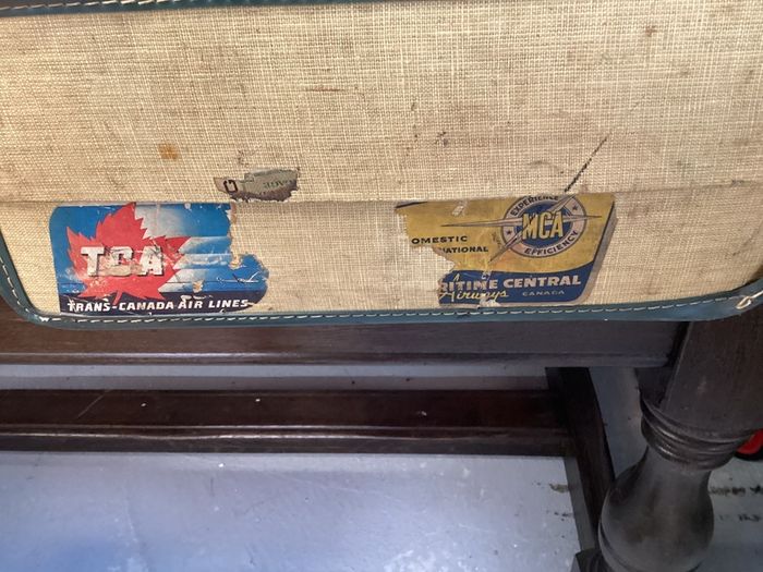 Vintage Suitcases x 2