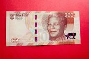South Africa  200 Rand 2023. PICK 152a  Nelson Mandela  UNC
