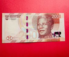 South Africa  200 Rand 2023. PICK 152a  Nelson Mandela  UNC