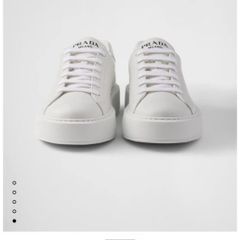 Prada trainers - sz 39.5