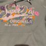 SuperDry Green ladies hoodie sweatshirt Size 12 Image 4