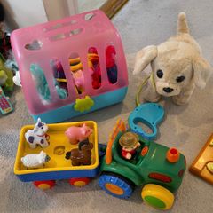 Selection of toys