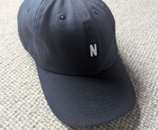 Norse Projects Twill Sports Cap (Dark Navy) worn twice