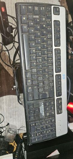 Computer, monitor, keyboard mouse