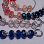 Pandora Style Faceted Glass Beads Image 5