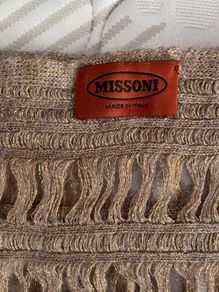 Missoni knitwear metallic thread Size 40