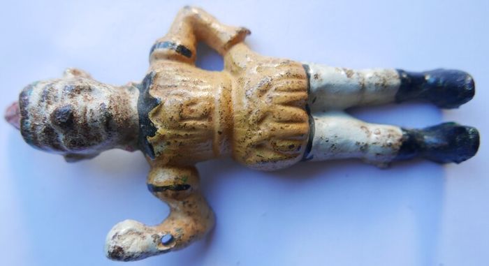 Vintage Cast Iron  Clown or Jester