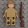 Lego compatible, military figures, British infantry. 15 figures plus rifles. Image 2