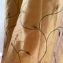 Beautiful Gold Interlined Silk Curtains 84"w x 97"d Image 10