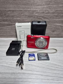 Samsung Digital Camera PL20 14.2MP Black Tested Full Working