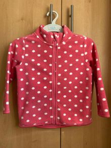 Girls Polka Dot Fleece - see 2 pics