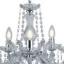 Marie Therese 5 Light Clear  Chandelier Image 2