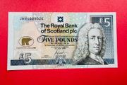Scotland  5 Pounds  2005 Pick 365  Commemorative Issue  ( JACK  NICKLAUS )  ( Uncirculated )