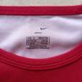 Nike Mens DRI-FIT Running T-Shirt Red Large Crew Neck Image 2