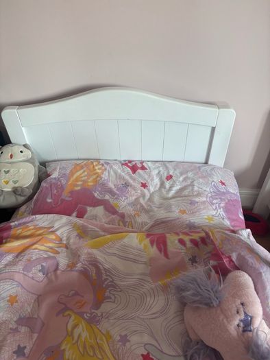 Nested Sorrento Cot Bed-White