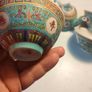 7 piece Hand painted Jingdezhen Famille Rose Porcelain Set Image 4