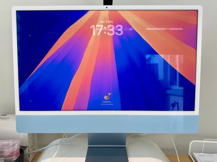 Apple iMac 24" M1 2021 16Gb 500Gb Blue