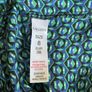 Ladies Long-sleeved Green, Blue & Black Blouse from Gallery. Size: UK 8 / EU 36 Image 2