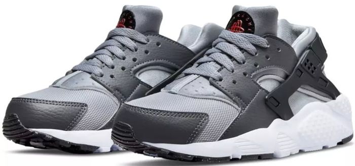 Nike Huarache Run UK5 Grey Black UK5