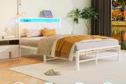 Double Size Bed Base with Charging Station