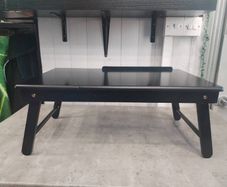 Adjustable Wooden Laptop & Breakfast Table. Foldable Bed Tray