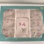 Vintage Italian A. Masserini 7 Piece Whisky Decanter Set  Floral Design Boxed Image 4