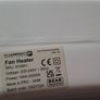 Portable 2kW Fan Heater (Plumbright)  Perfect Condition Image 4