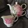 Newbridge Home Rose Collection bone china tea-for-one set and creamer Image 2