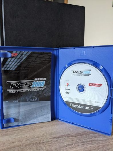 PES 2008 - PS2 complete in box