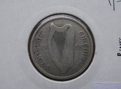 Irish Free State. 1935 Silver Shilling