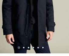 New Gant navy 3 in 1 jacketSize L.