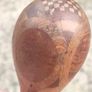 Henry Howell 1900 silver collar inlaid oak cane Image 5