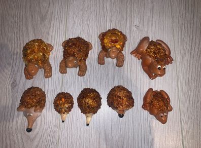 Home ornaments genuine amber & clay