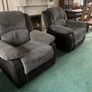 3 piece suite: sofa & 2 recliners Image 6