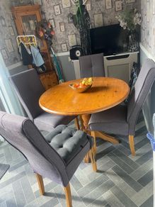 Table and 4chairs