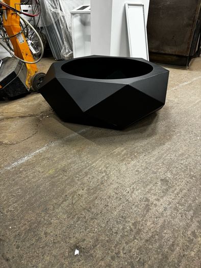 Hexagon fire pit