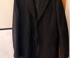 ZARA Black Overcoat