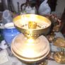 Beautiful Old Heavy Brass Oil Lamp Converted, Postage Available Image 2