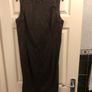Zara Basic Brown Suedette Midi dress Image 3